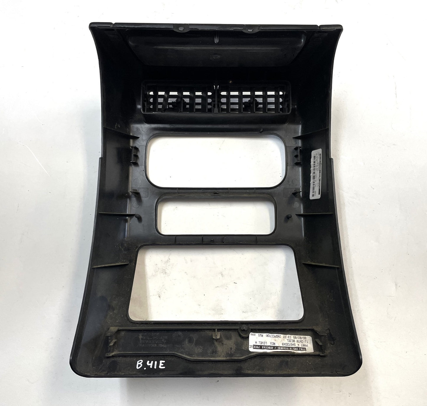 03-06 Jeep TJ Wrangler Center Bezel Dash Trim Vent Radio Surround FREE SHIPPING