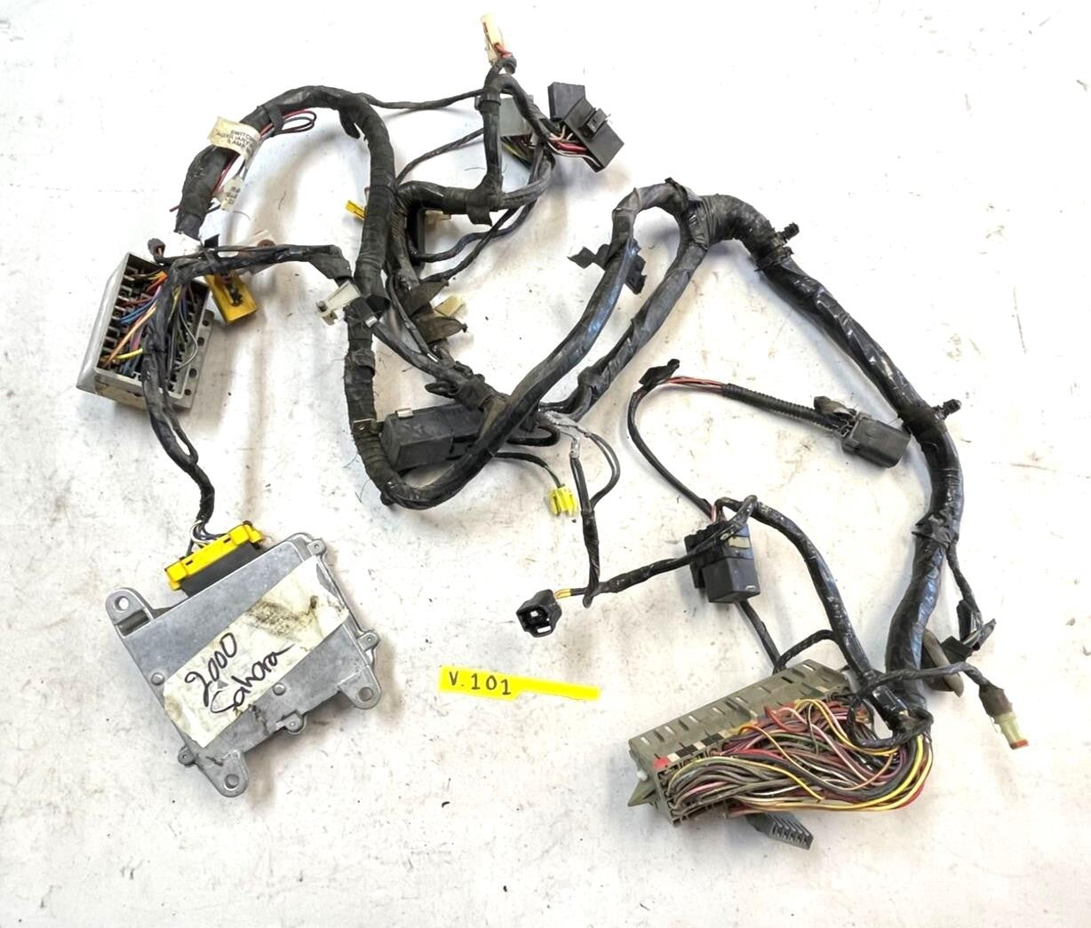 2000 Jeep TJ Wrangler Dash Wire Harness wiring P56009508AJ fuse block