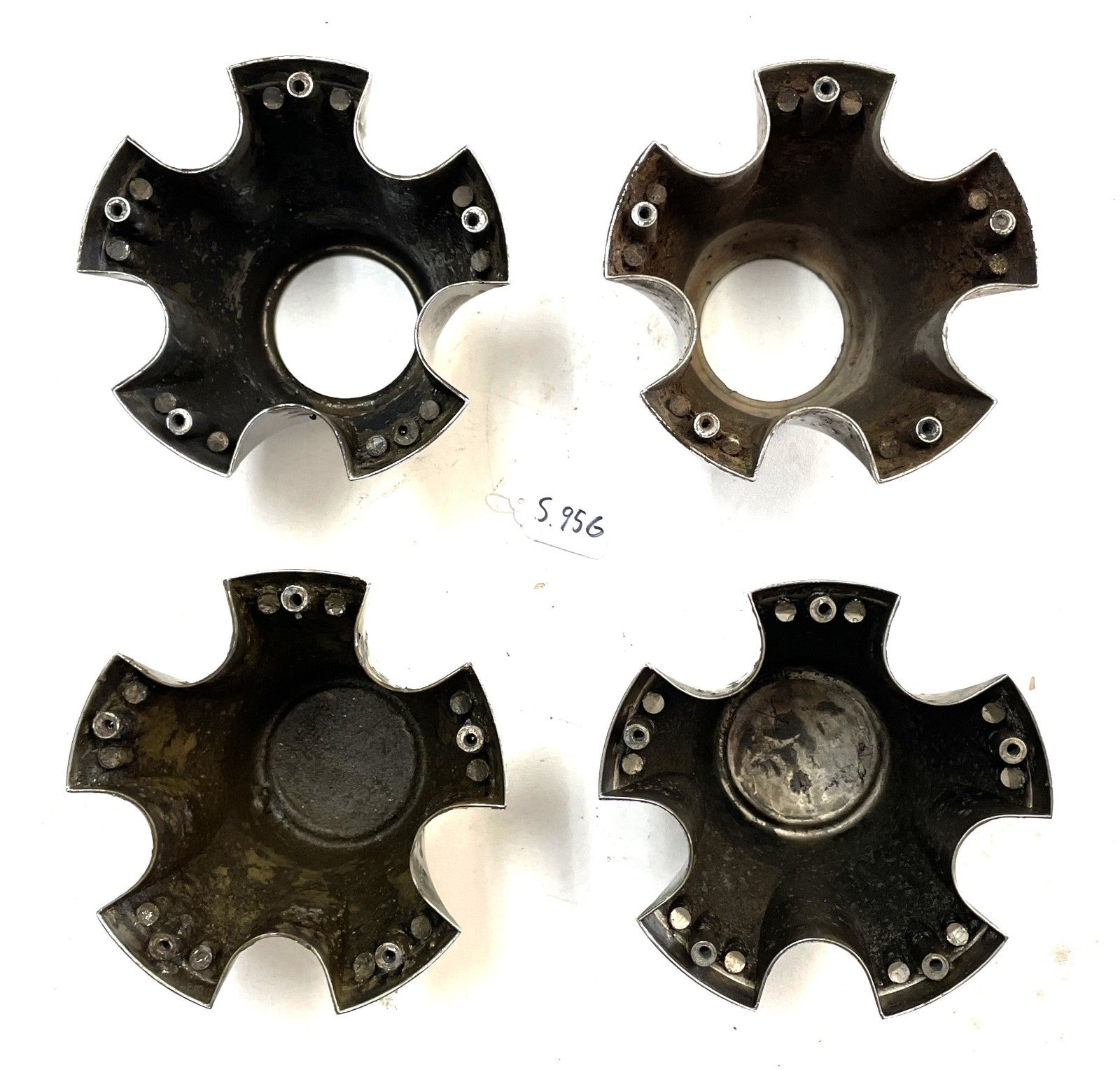 Jeep CJ Center Caps CJ5 CJ7 FACTORY Chrome Wheel Centers Laredo Cap FREE SHIP