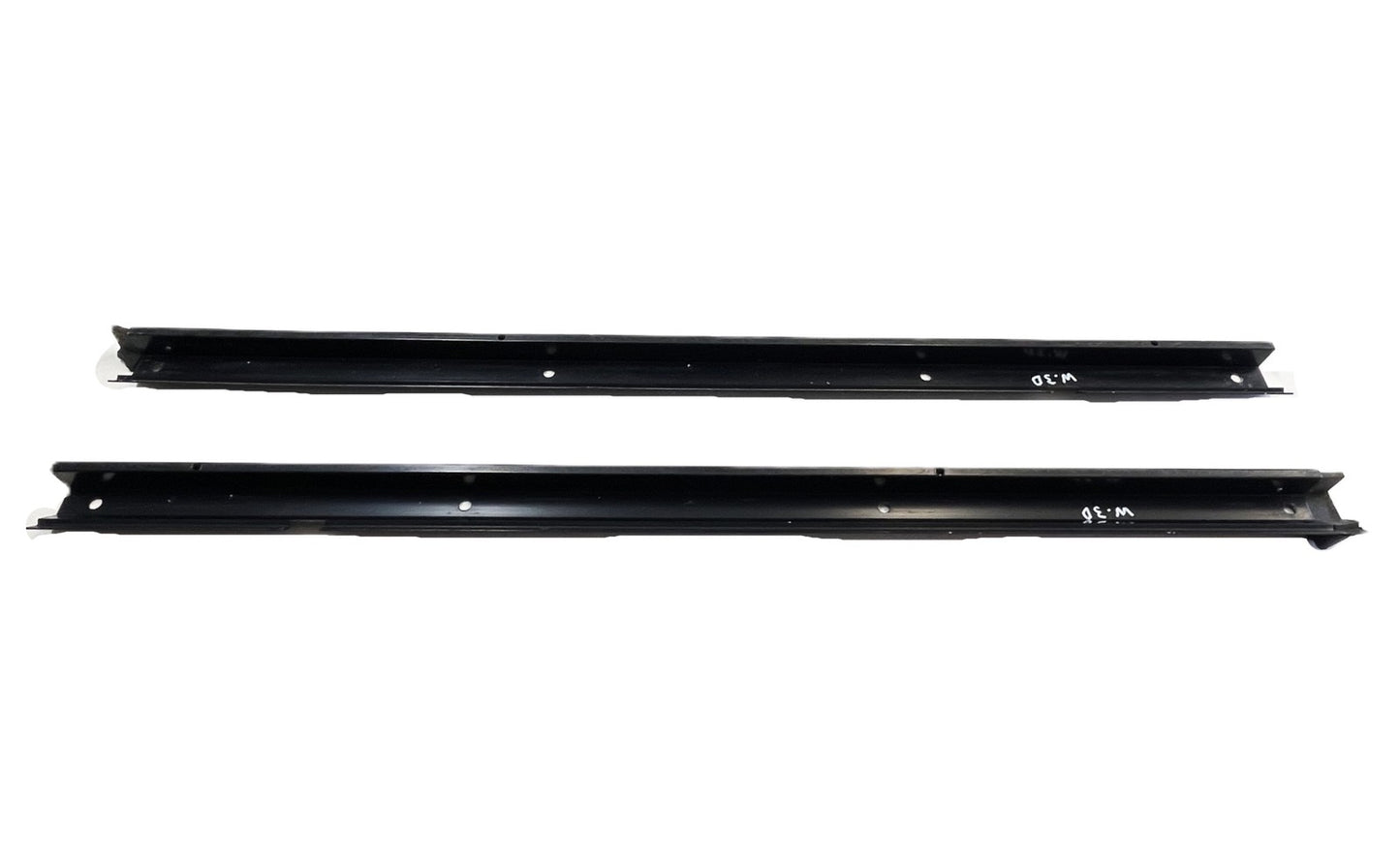 Jeep YJ Soft Top Side Channel Track Body Rails 87-95 Wrangler FACTORY FREE SHIP