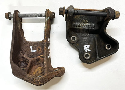 Jeep YJ 4.2 motor mounts bracket 258 engine Left and Right side 87-90 Wrangler