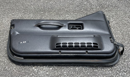Jeep TJ Wrangler half doors black left right door fits 97-06 agate grey panels