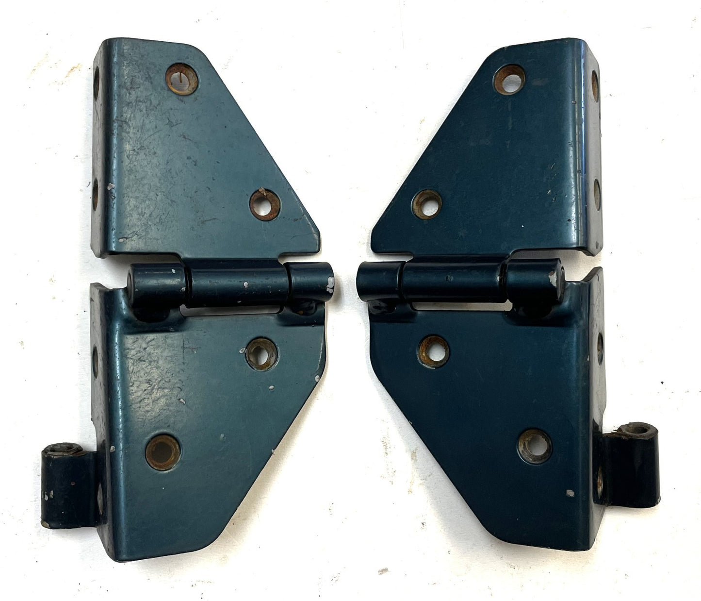 Jeep YJ Wrangler Windshield Hinges Driver Passenger Hinge 87-95 Emerald green