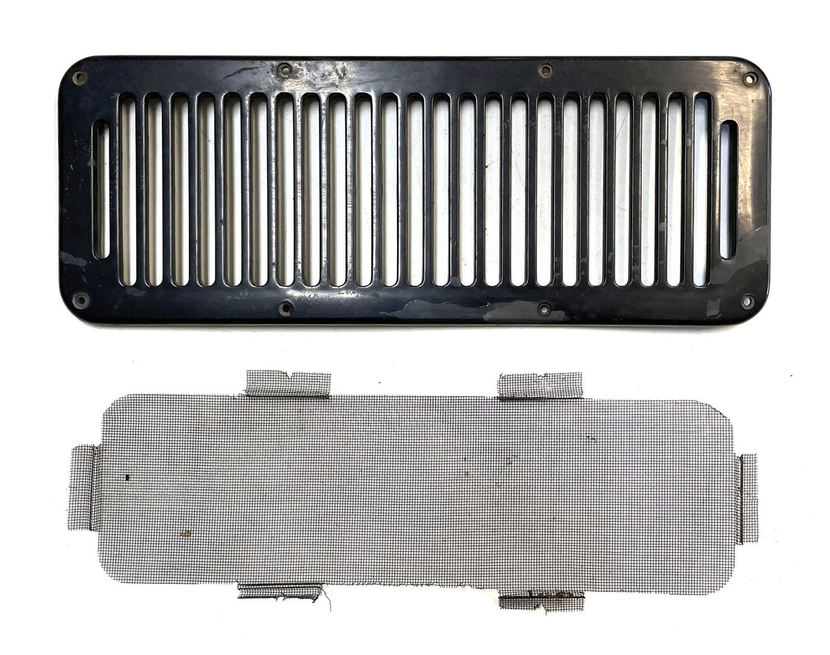 Jeep 8 Hole cowl vents w/ screen 87-95 YJ Wrangler black FREE SHIPPING