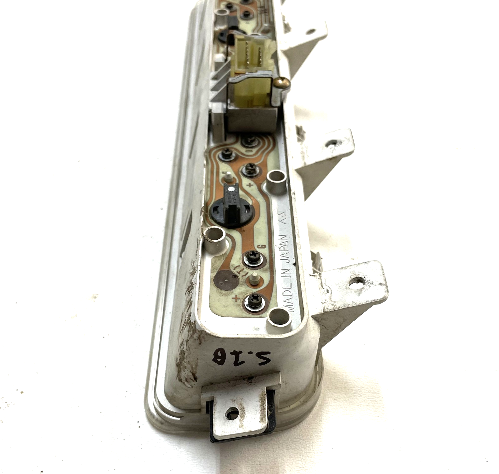 Jeep YJ center gauge cluster WRANGLER 92-95 fuel temp oil pressure volt S3
