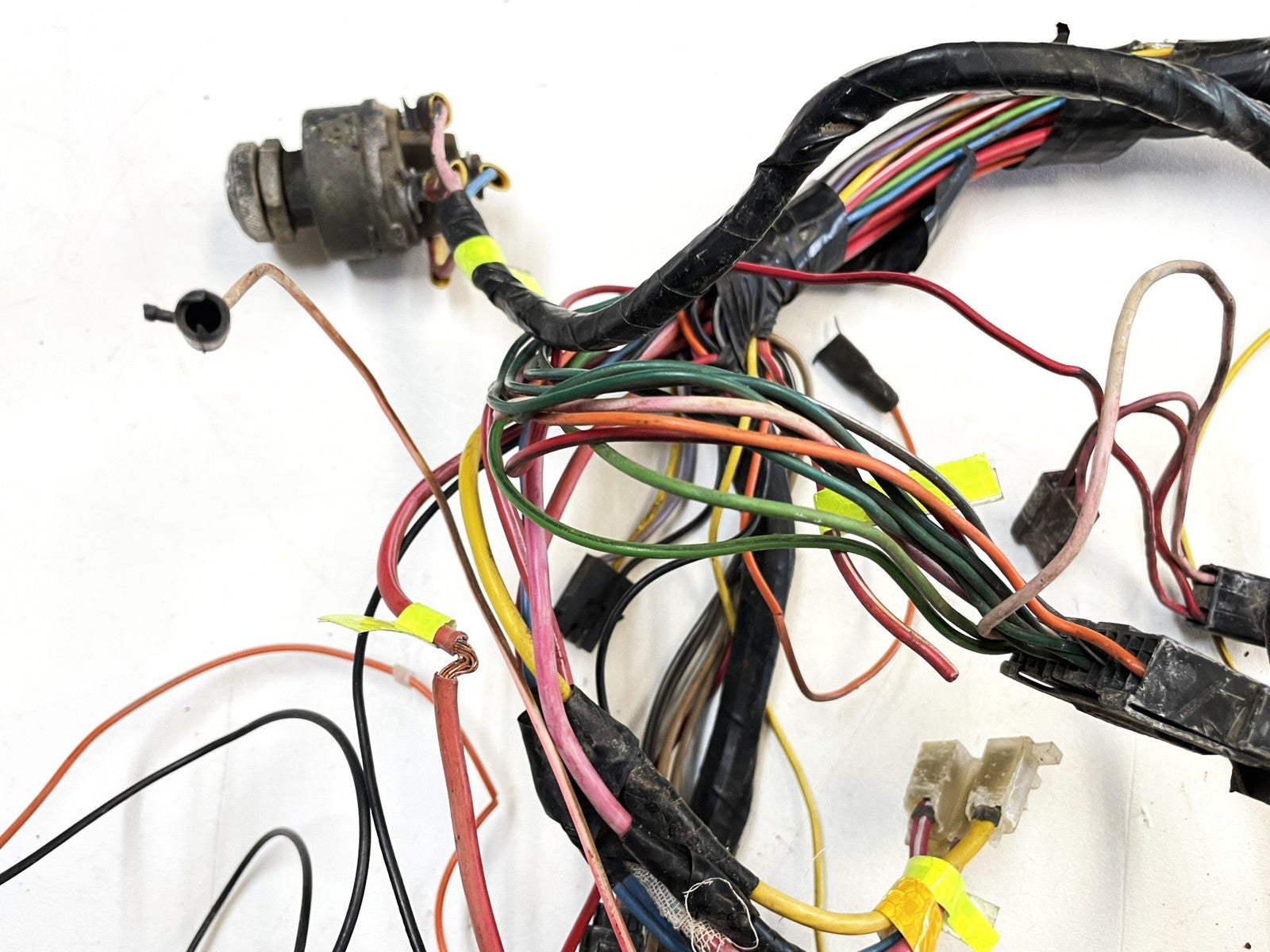 83-86 Jeep CJ5 CJ7 CJ8 dash wiring harness gauge panel fuse block PARTS HARNESS