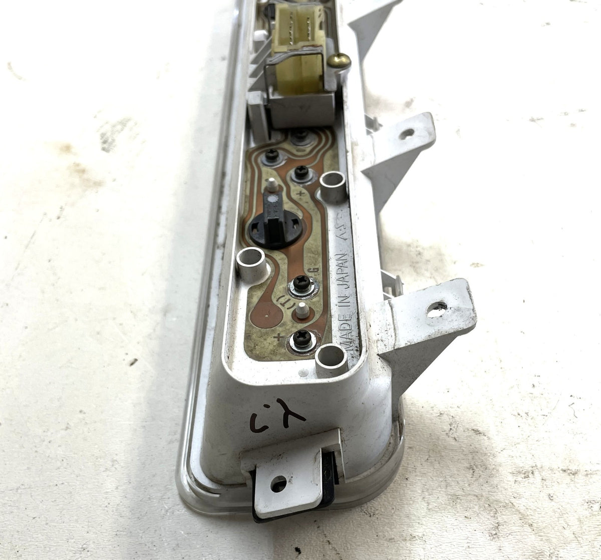 Jeep YJ center gauge cluster WRANGLER 92-95 fuel temp oil pressure volt