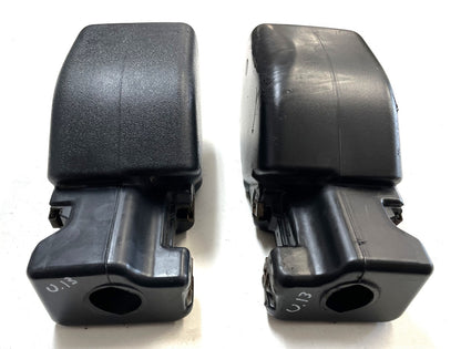 Jeep TJ front bumper end caps fits 97-06 TJ LJ 55175103 55155756AA plastic cap