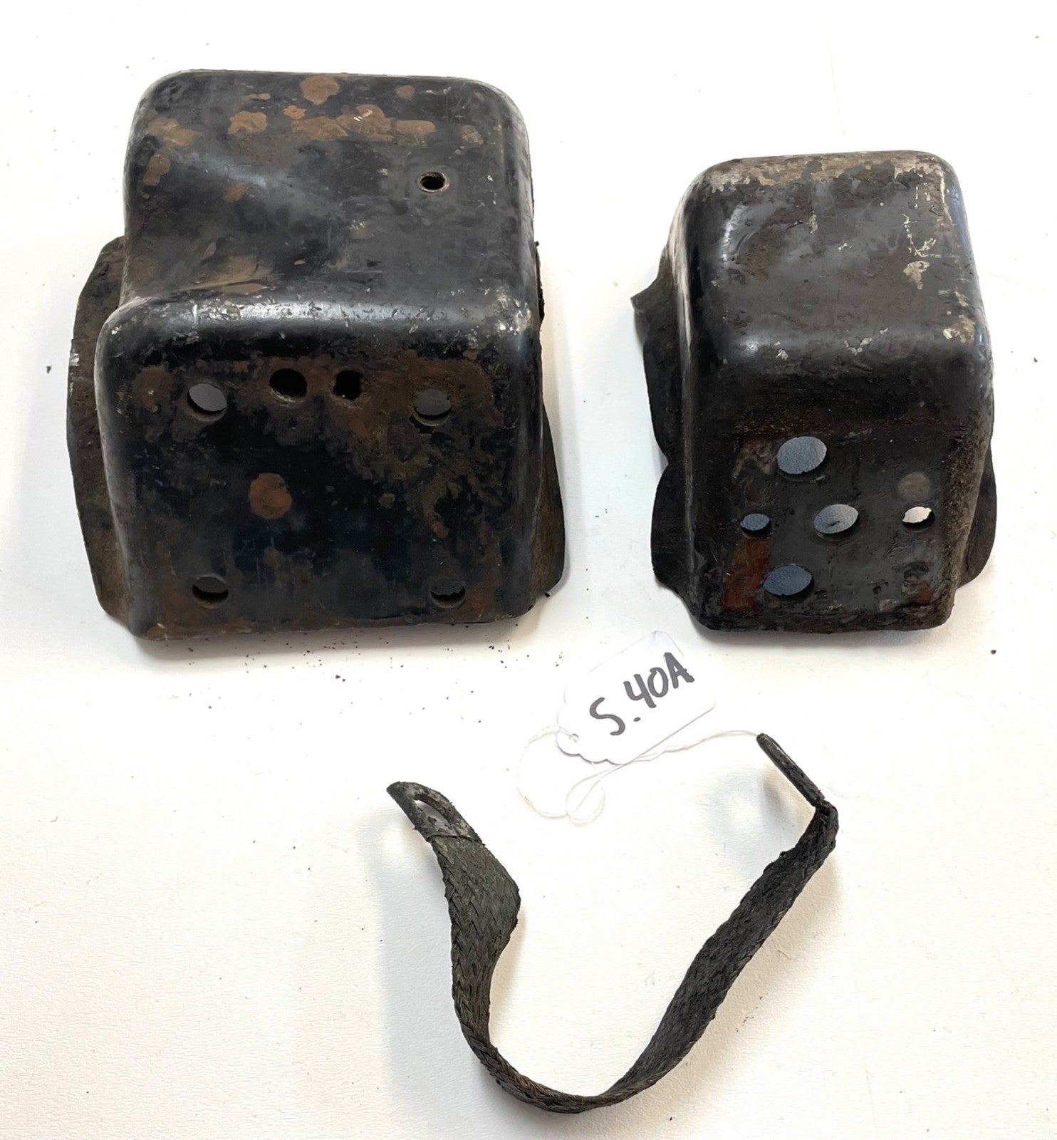 Jeep CJ 6 cylinder motor mounts 4.2  CJ5 CJ7 CJ8 AMC frame side mount 258 232 !