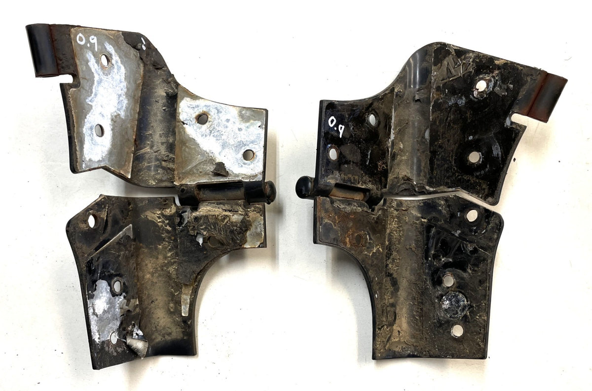 Jeep TJ Windshield Hinges 97-06 Wrangler Left Right Hinge Black FREE SHIP