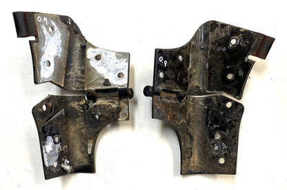 Jeep TJ Windshield Hinges 97-06 Wrangler Left Right Hinge Black FREE SHIP