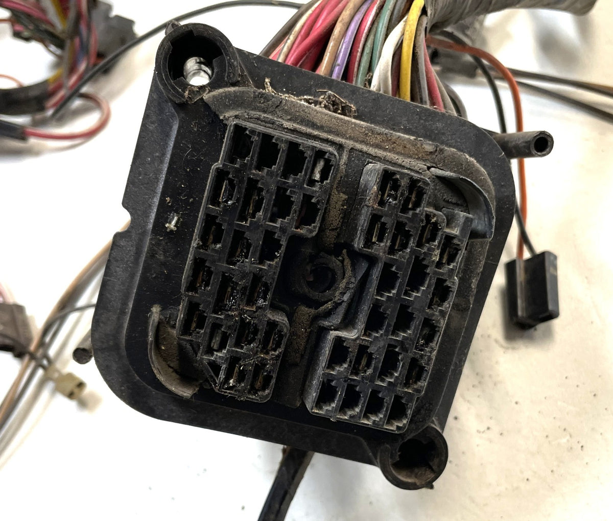 83-86 Jeep CJ Dash Wire Harness CJ5 CJ7 Gauge Wiring Panel Fuse Block FREE SHIP!