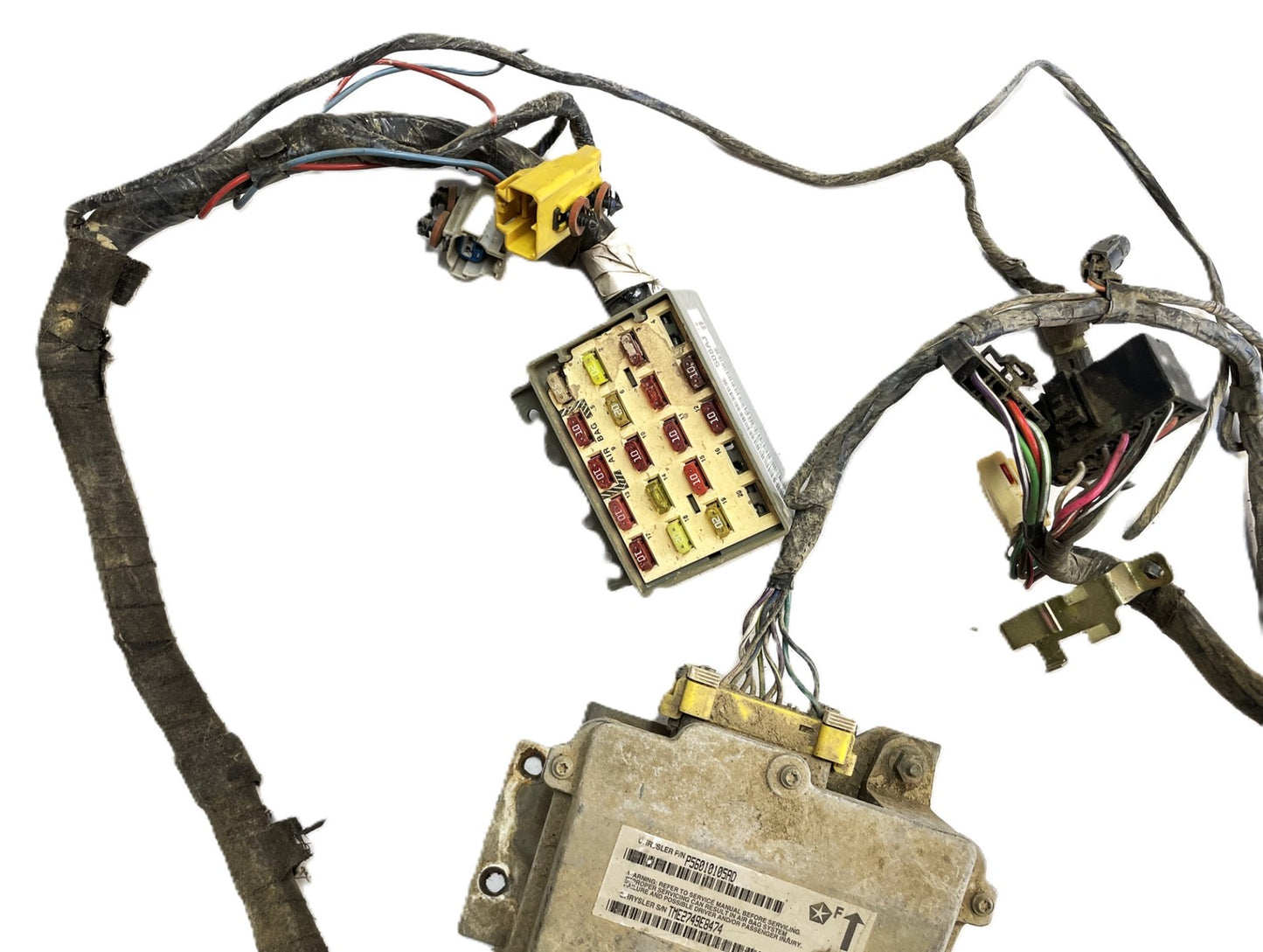Jeep TJ 2000 Wrangler Dash Wiring Harness wire P56009508AJ cross body harness