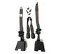 Jeep TJ rear seat belts fit 97-02 Wrangler shoulder belt female buckle back seat