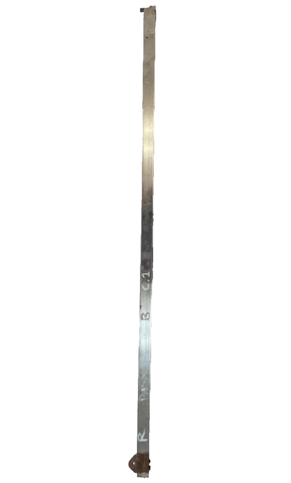 Jeep CJ7 full Door vent window channel divider strip right passenger side chrome