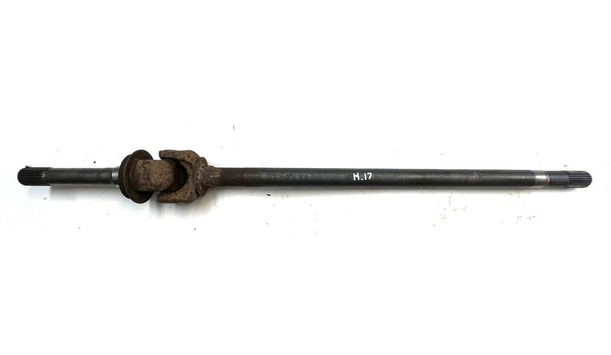 Jeep CJ Dana 30 narrow track axle shaft CJ5 CJ7 Left driver side 27 spline 36"