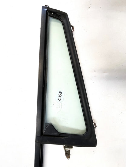 Jeep CJ7 YJ wing window Full Hard Door Vent Passenger Wrangler Black 82-95 right