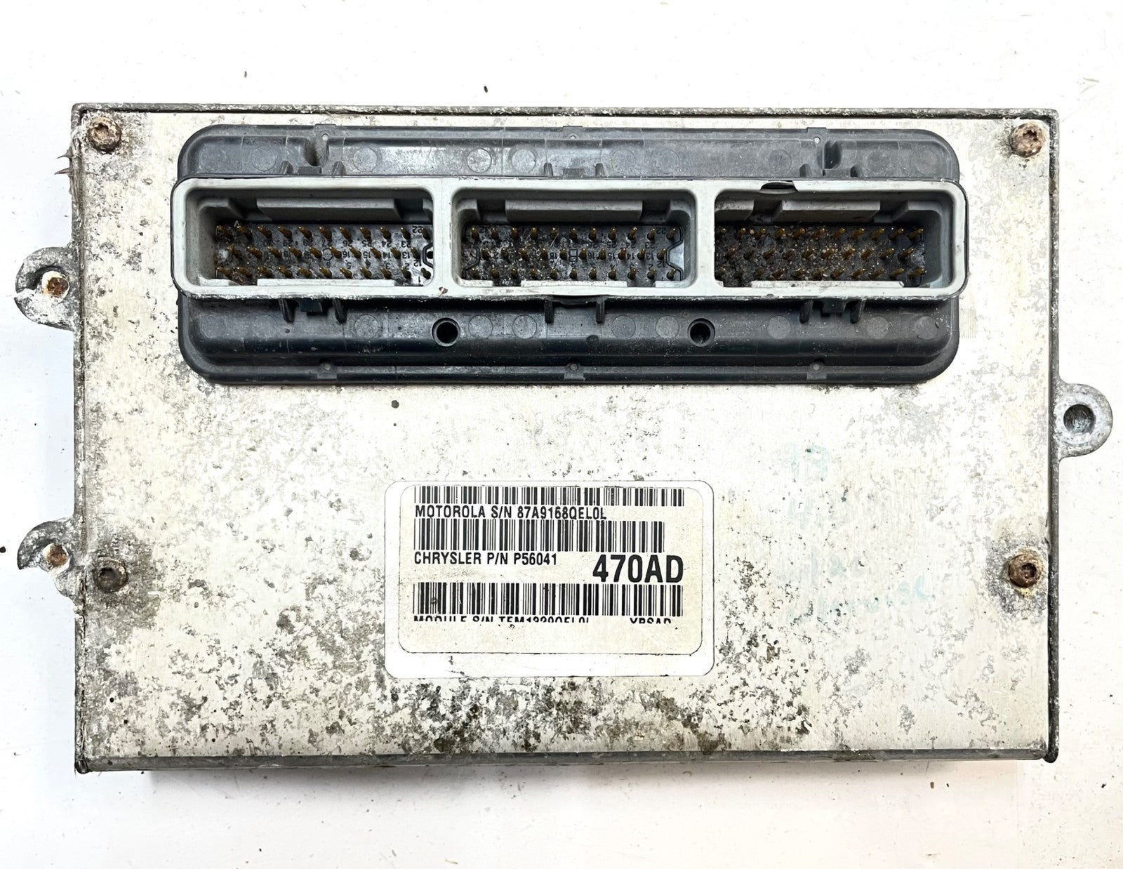 99 Jeep TJ Wrangler Computer 4.0 ECM 6 cylinder automatic trans 56041470AD !
