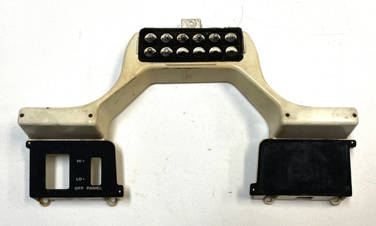 Jeep YJ Warning Light Indicator Bezel 87-91 Wrangler Dash Trouble Lights