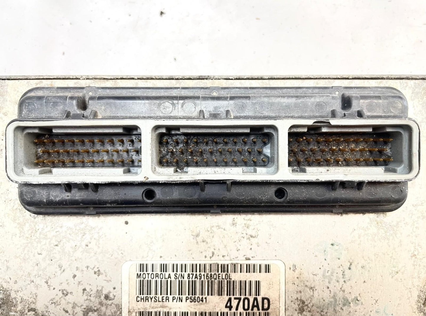99 Jeep TJ Wrangler Computer 4.0 ECM 6 cylinder automatic trans 56041470AD !