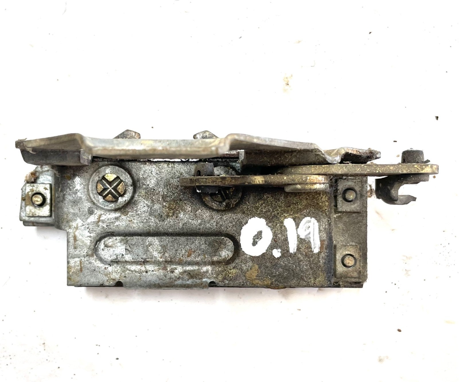 Jeep YJ Half door striker catch driver left Side Latch Wrangler 87 88 NO LOCK
