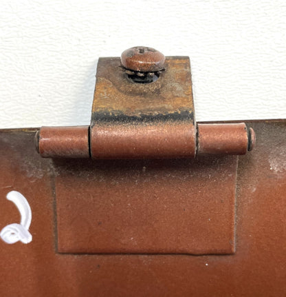 Jeep Glove box Door CJ5 CJ7 CJ8 CJ AMC Factory metal dash copper brown metallic