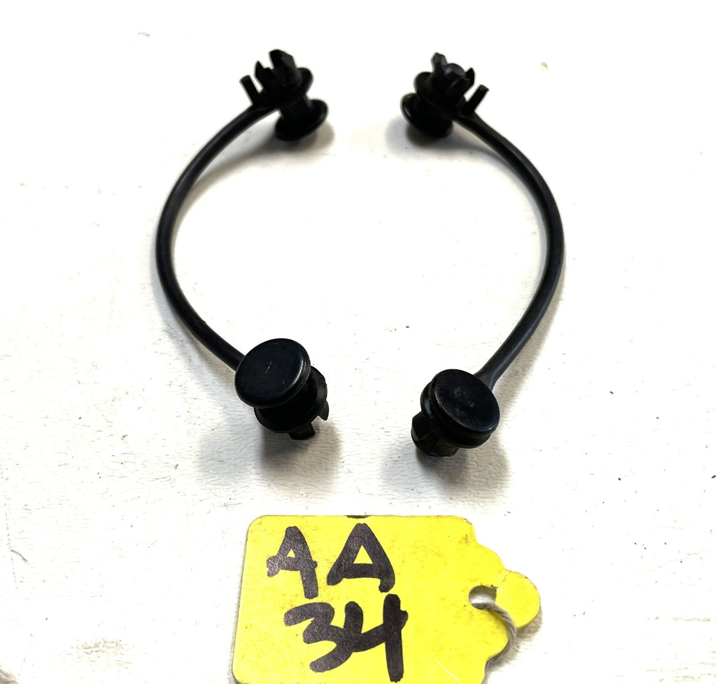 Jeep YJ Wrangler Glove Box Lid Strap Cables with Grommets (Pair) Fits 87-95