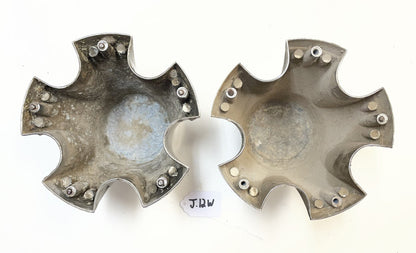 Jeep CJ Laredo back chrome wheel center caps CJ5 CJ7 CJ8 AMC cap centers
