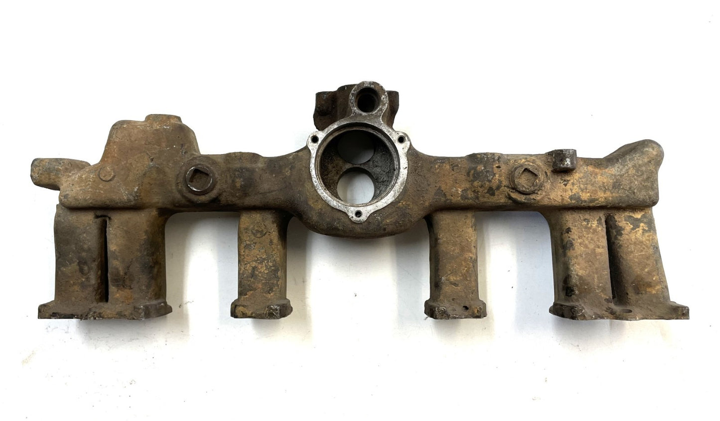 Jeep 4.2 Intake Manifold YJ CJ5 CJ7 CJ8 2 Barrel Aluminum AMC 258 EF3237858 Carb