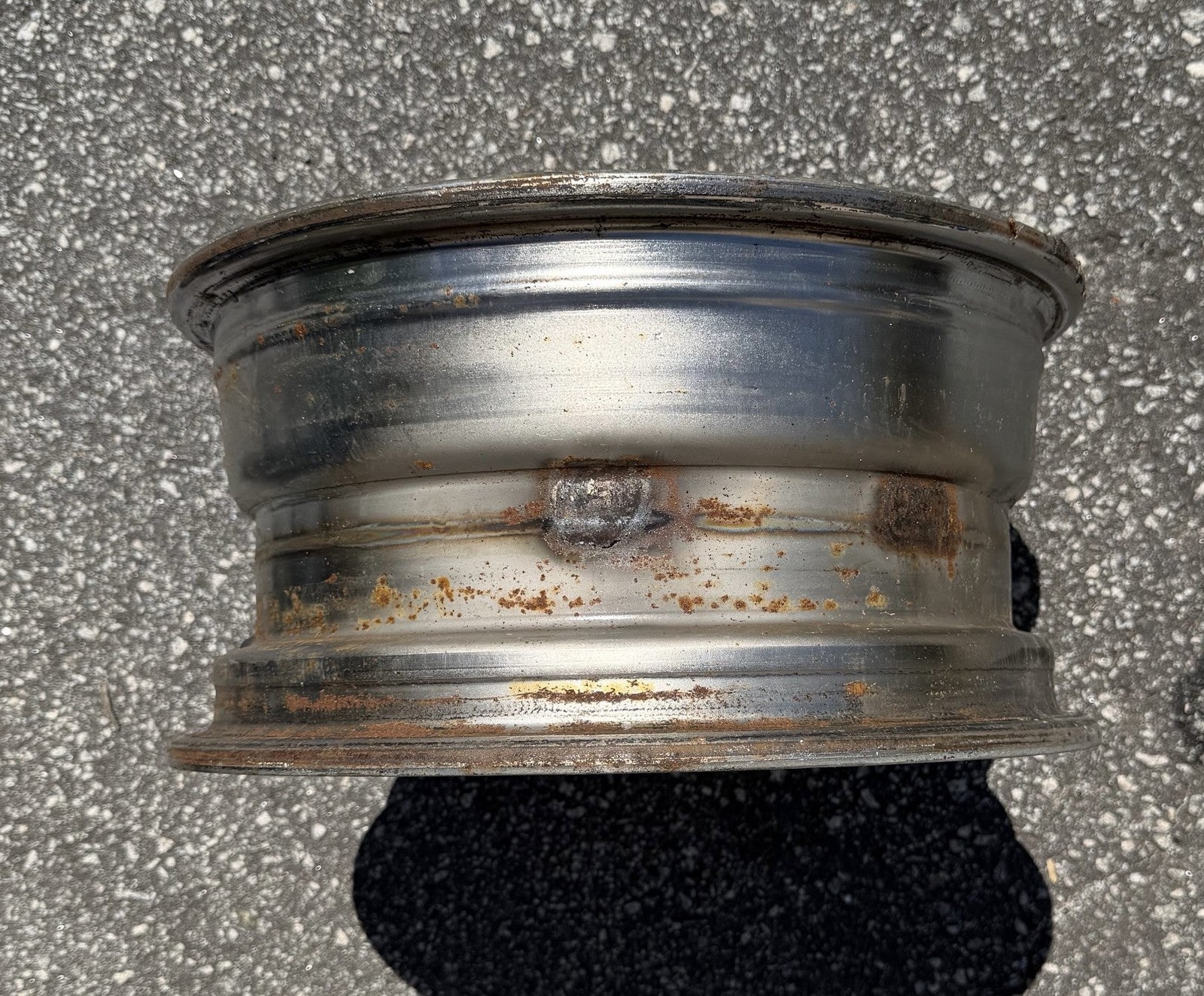 Jeep CJ factory chrome wheel 15"x 7" CJ5 CJ7 CJ8  Laredo 1985