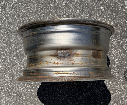 Jeep CJ factory chrome wheel 15"x 7" CJ5 CJ7 CJ8  Laredo 1985