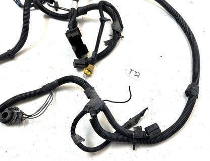 Jeep YJ Wrangler wiring headlight turn signal wire harness grill 87-93 FREE SHIP