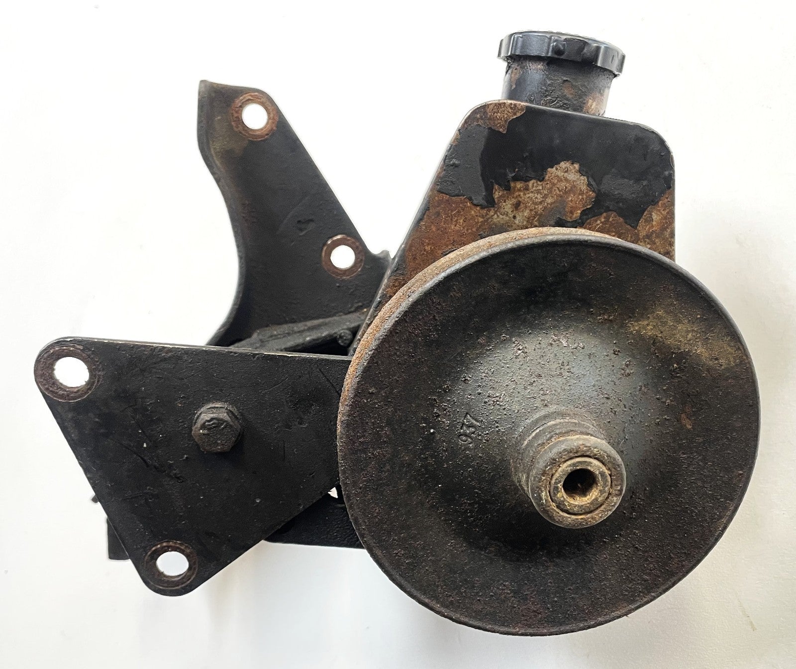 Jeep CJ5 CJ7 YJ 4.2 Six Cylinder Power Steering Pump Brackets Wrangler 258ci