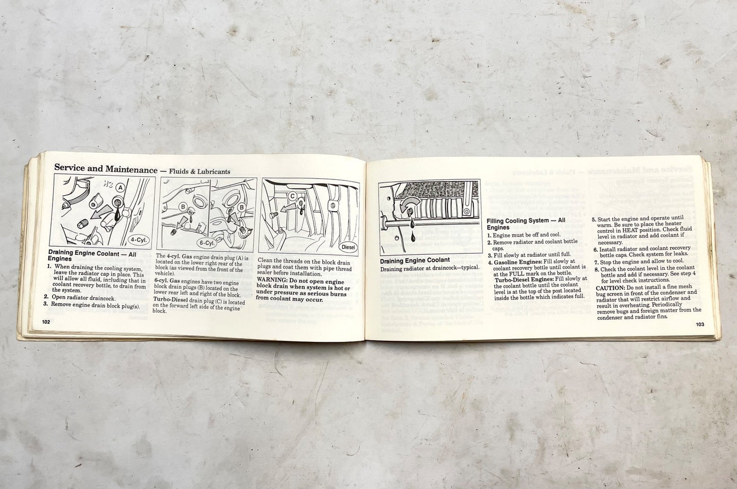 86 Jeep XJ Cherokee Owners MANUAL Free Shipping