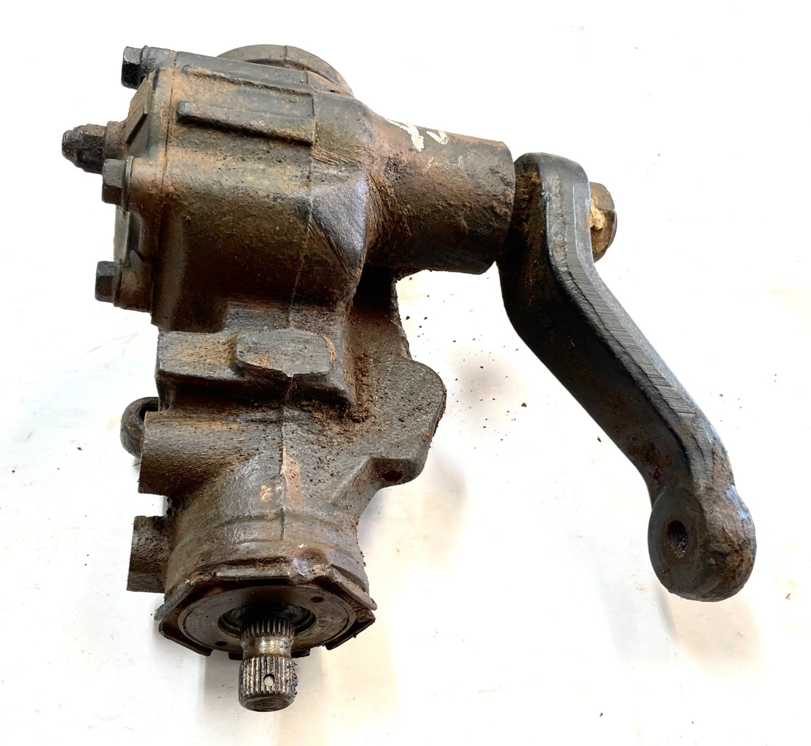 Jeep Wrangler YJ Power Steering Gear Box with pitman arm fits 87-95