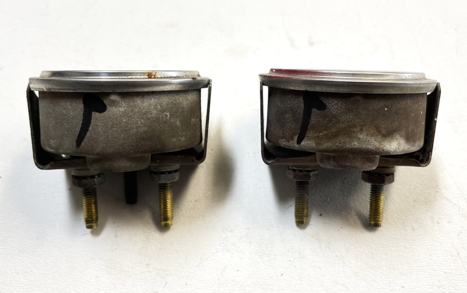 Jeep CJ Oil Pressure Volts Gauge Factory Faria CJ5 CJ7 CJ8 AMC Gauges Battery !