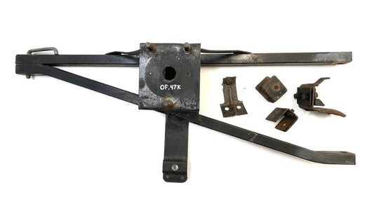 Jeep CJ Spare Tire Rack Carrier CJ7 CJ8 Factory Swing Away w/ Brackets FREE SHIP