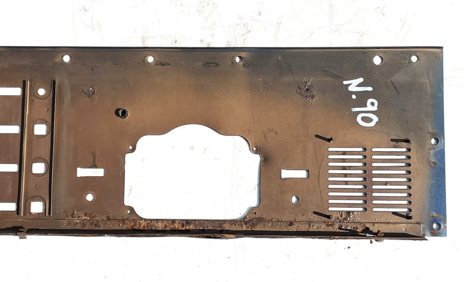Jeep CJ gauge panel CJ5/CJ7/CJ8 AMC metal dash board gauges radio glove box