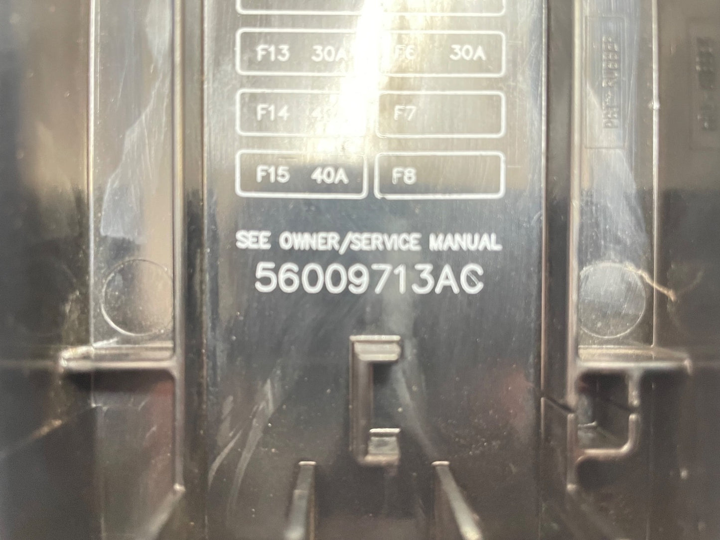 Jeep TJ fuse box cover lid engine compartment 56009713AC Wrangler FREE SHIPPING!