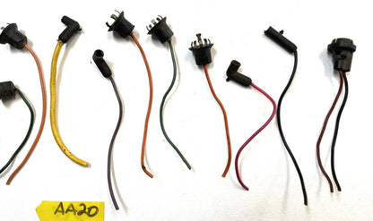 Jeep CJ speedometer bulb sockets CJ5 CJ7 CJ8 AMC wiring holder dash lights