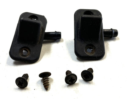 Jeep YJ windshield sprayer washer nozzle 87-95 Wrangler mister nozzles wipers