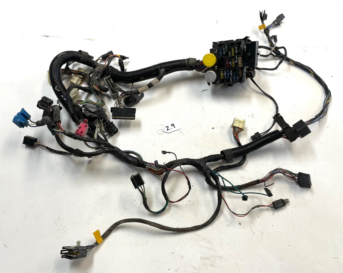 Jeep YJ Dash Wire Harness 92-95 Wrangler Wiring 2.5 4.0 10 pin FREE SHIP!