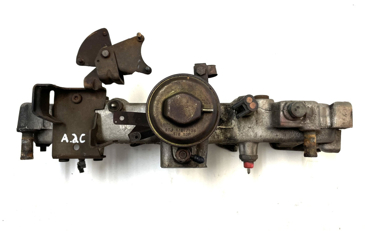 Jeep 4.2 Intake Manifold YJ CJ5 CJ7 CJ8 2 Barrel Aluminum AMC 258 EF3237858 Carb