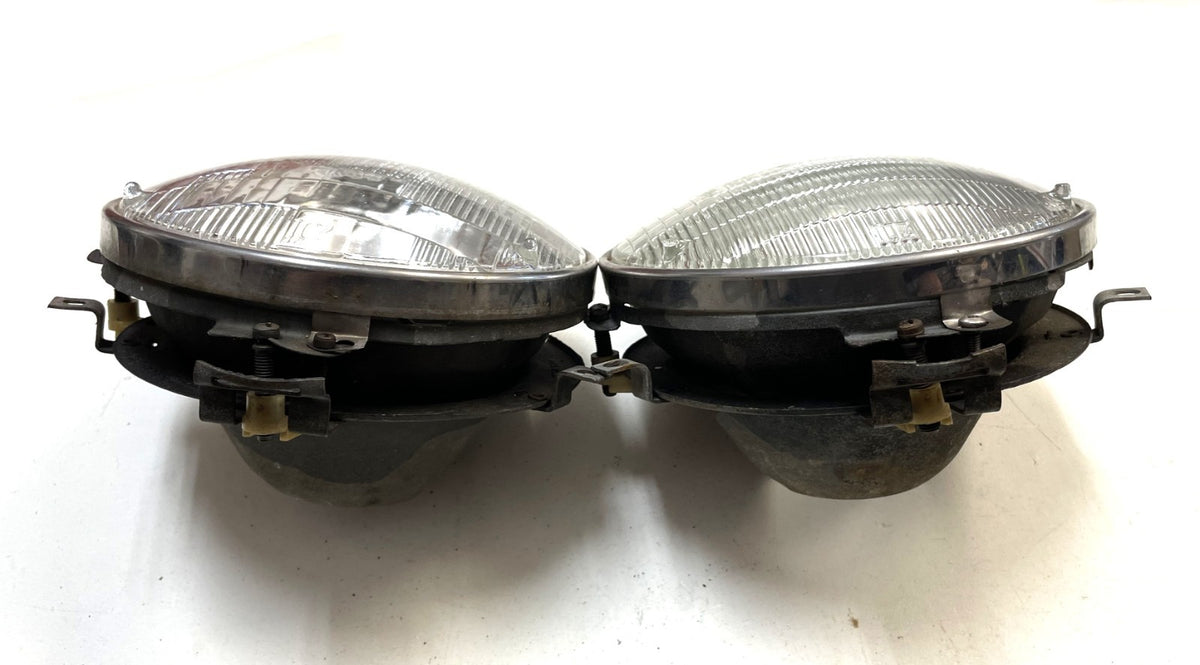72-86 Jeep CJ headlight buckets CJ5 CJ7 CJ8 headlights basket adjuster grille
