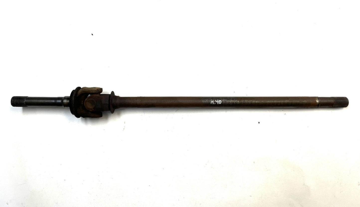 Jeep CJ Dana 30 narrow track axle shaft CJ5 CJ7 Left driver side 27 spline 36"