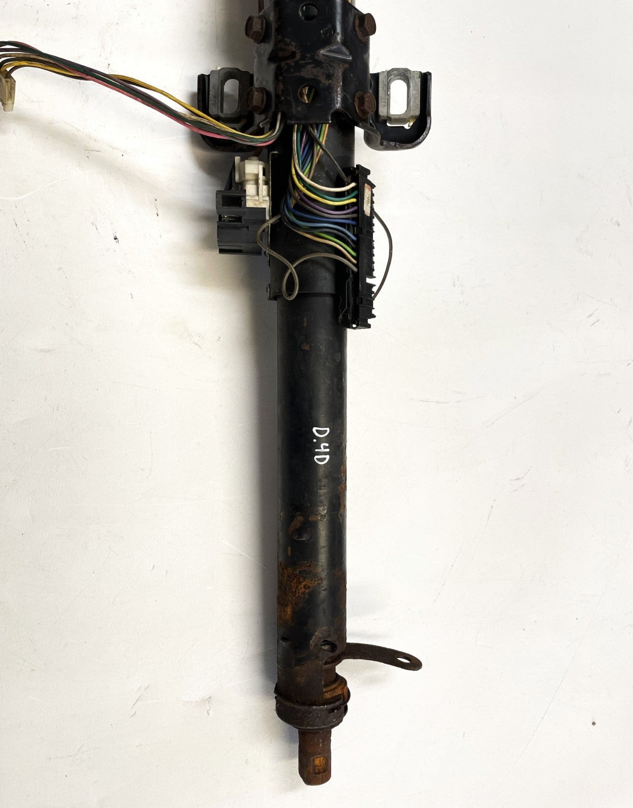 Jeep YJ Tilt Automatic Steering Column grey trim 87-95 Wrangler BOLT IN READY