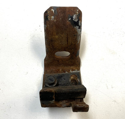 Jeep CJ spare tire rack latch bracket driver side CJ7 CJ8 factory carrier