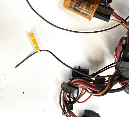 83-86 Jeep CJ Dash Wire Harness CJ5 CJ7 Wiring Under Gauge Panel Fuse Block