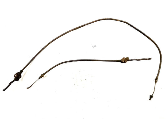Jeep CJ7 parking brake rear cables for 76 77 with 11" brakes left right
