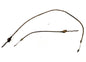 Jeep CJ7 parking brake rear cables for 76 77 with 11" brakes left right